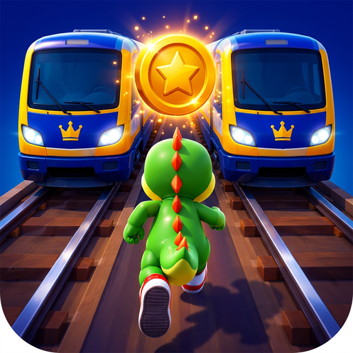 Dino Rail Rush app icon